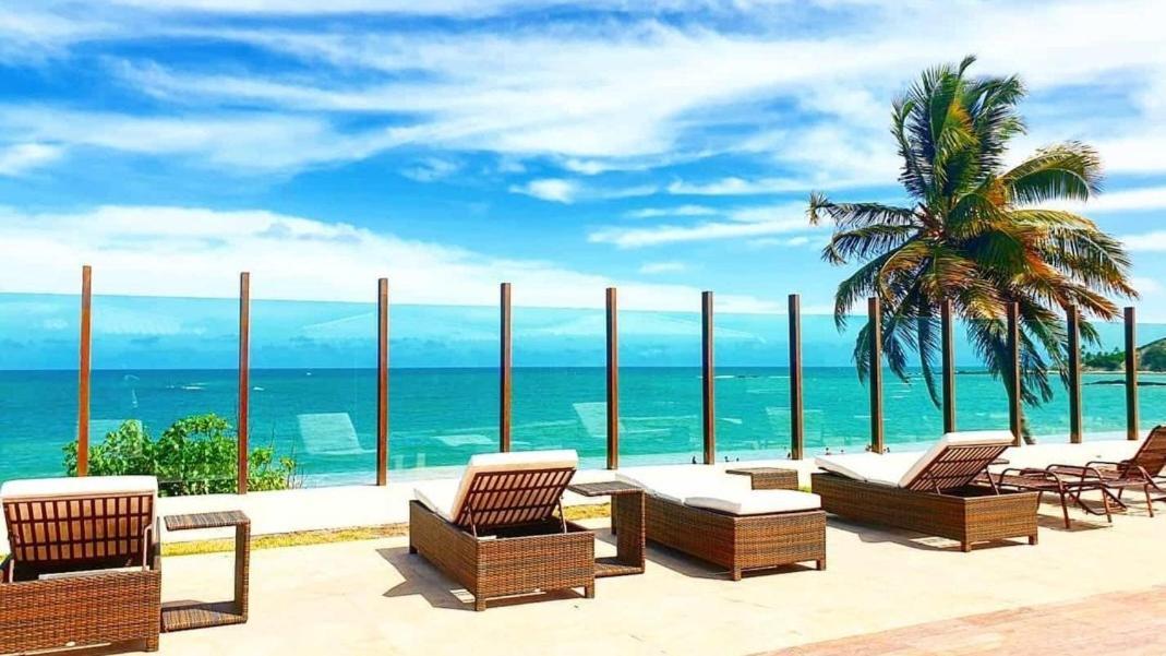 Flat Tabatinga Nord, Vista Para O Mar Conde  Esterno foto